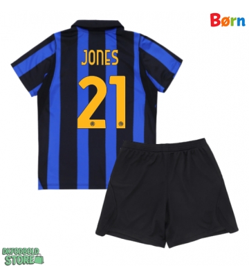 Inter Milan Curtis Jones #21 Replika Babytøj Hjemmebanesæt Børn 2026-27 Kortærmet (+ Korte bukser)